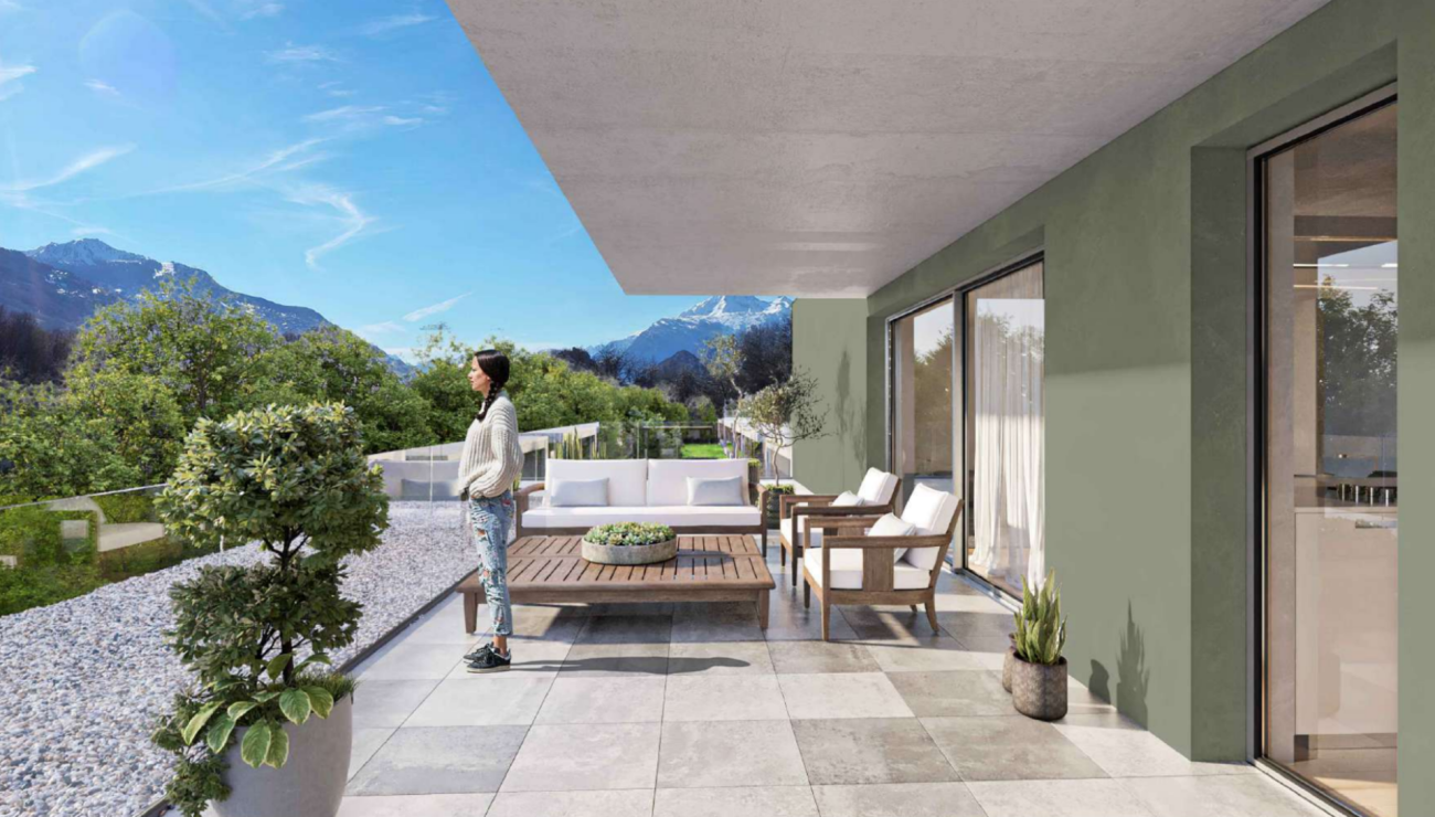 Alegria Uvrier - Appartement 185 jardin -