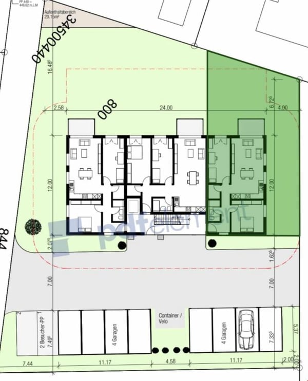 3.5 Zi sonnige Gartenwohnung 21