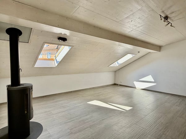 Bel appartement avec cachet - situé au coeur des vignes à deux pas de la plage de Rivaz 1