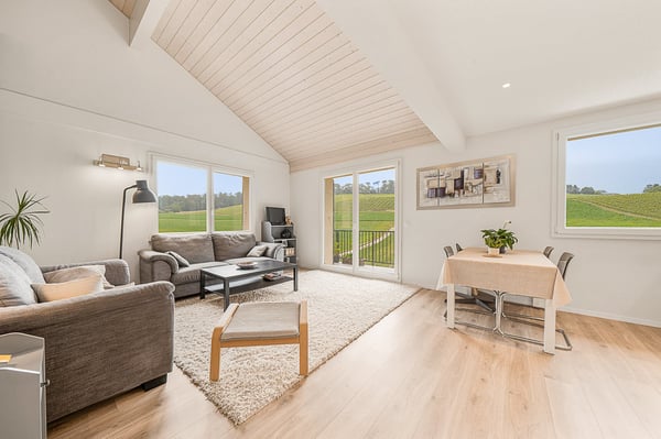 Magnifique appartement-duplex de 5,5 pièces avec balcon, jardin et superbe vue 4