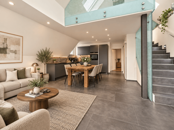 Exklusive Neubau Maisonettewohnung mit Galerie