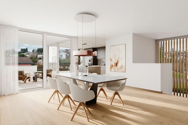 Haus SOL - Wohnen mit Weitblick: 1.5 Zimmer und traumhafte Alpstein-Aussicht in Zuzwil 2