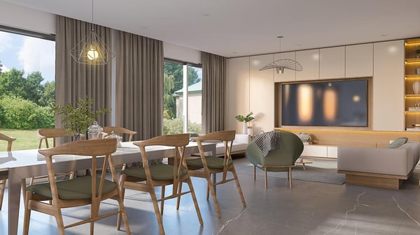 Maison individuelle contemporaine à construire ? Permis en force 8