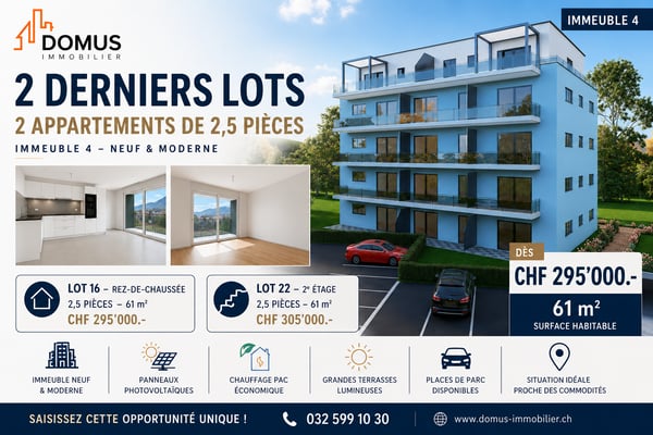 Appartements neufs tout confort 1