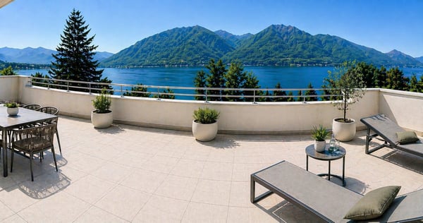 Residenza secondaria - Attico con magnifica vista lago in zona molto tranquilla 1