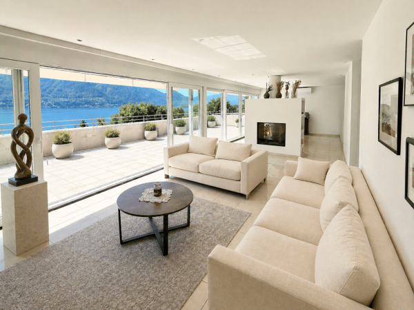 Residenza secondaria - Attico con magnifica vista lago in zona molto tranquilla 2