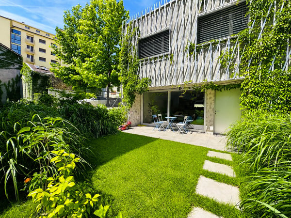 VILLA URBAINE D'EXCEPTION AU C?UR DE MARTIGNY - 3.5 PIÈCES AVEC JARDIN ET SOUS-SOL AMÉNAGEABLE 1