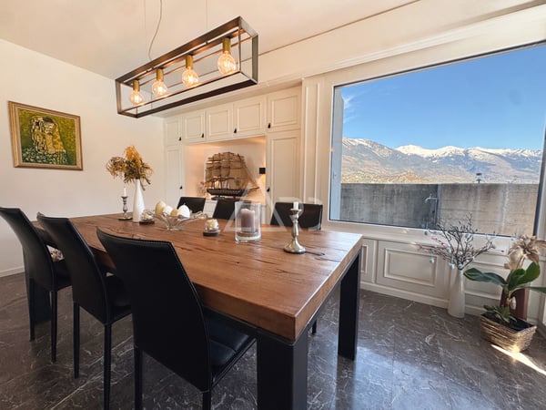 DUPLEX D'EXCEPTION DE 8.5 PIÈCES AVEC ASCENSEUR PRIVATIF ET VUE PANORAMIQUE À SIERRE 3
