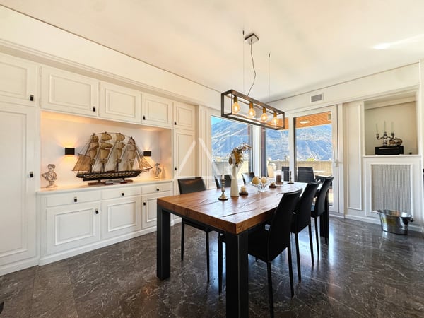 DUPLEX D'EXCEPTION DE 8.5 PIÈCES AVEC ASCENSEUR PRIVATIF ET VUE PANORAMIQUE À SIERRE 1