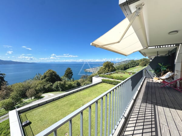 4.5P D'EXCEPTION AVEC VUE PANORAMIQUE SUR LE LÉMAN 1
