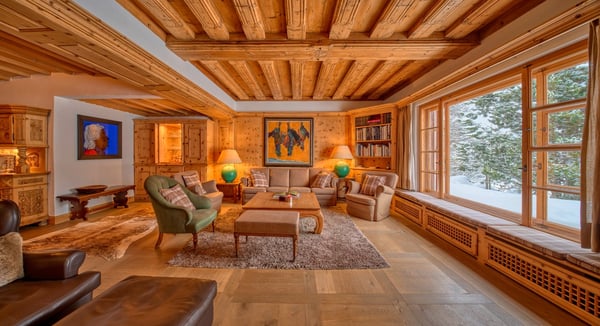 Chesa Nova - Villa an sonniger Zentrumslage in St. Moritz Dorf. 1