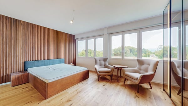 Exklusive Attika-Residenz mit 133 m² Südterrasse & hochwertiger Totalsanierung in Muri bei Bern 9
