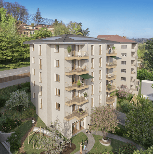 Appartement 1.5 pièces avec jardin privatif, Fribourg 7