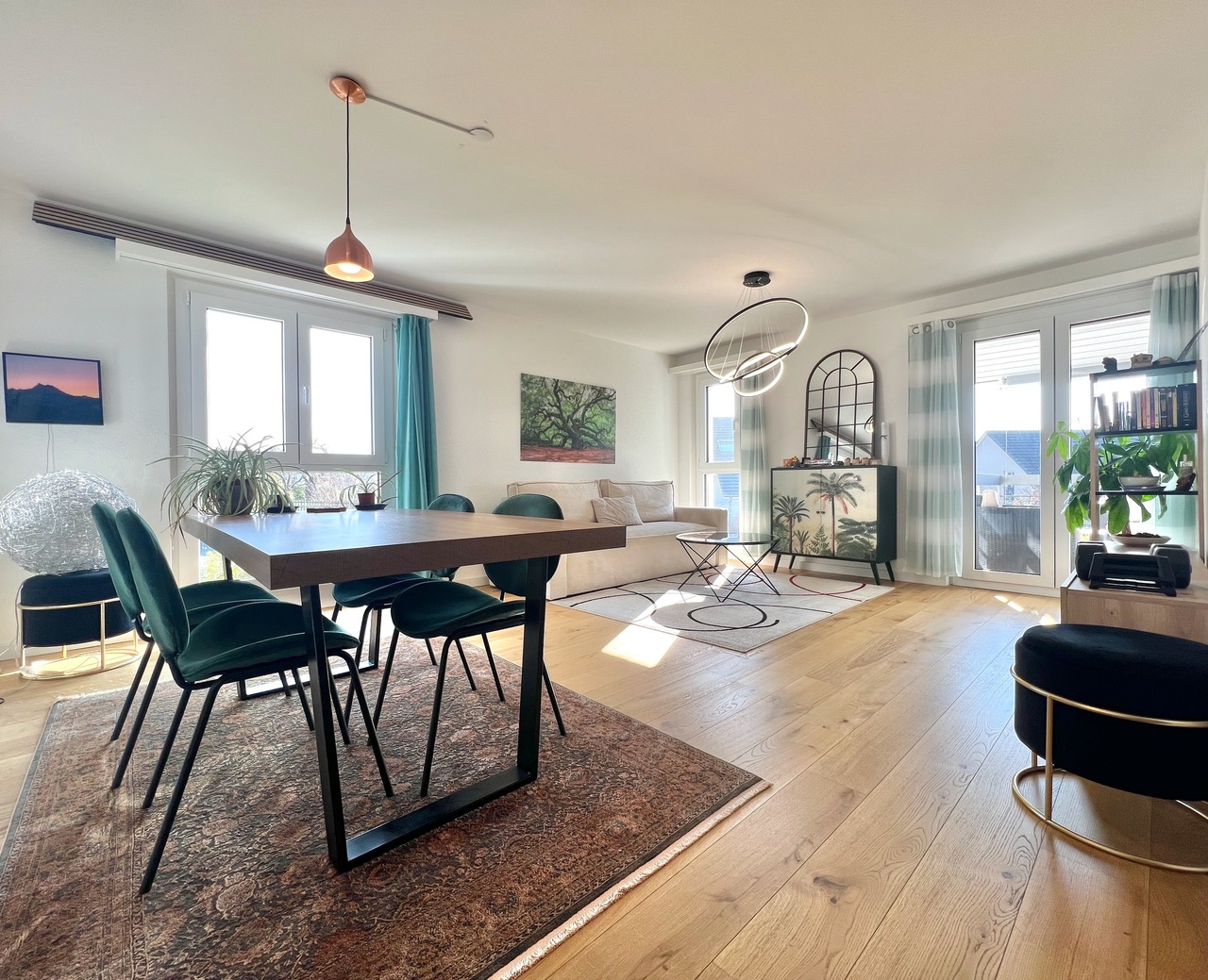 Immobilie in Fétigny - Charmant appartement 4,5 pièces rénové à quelques minutes de Payerne - Bild 1