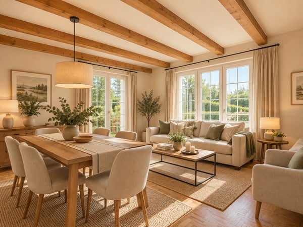 Maison mitoyenne familiale au calme avec petite vue lac 8