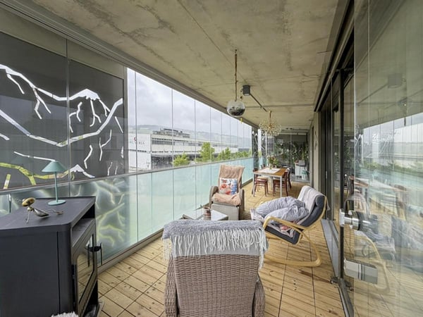 Appartement 4.5 pièces avec magnifique véranda - Bulle 9