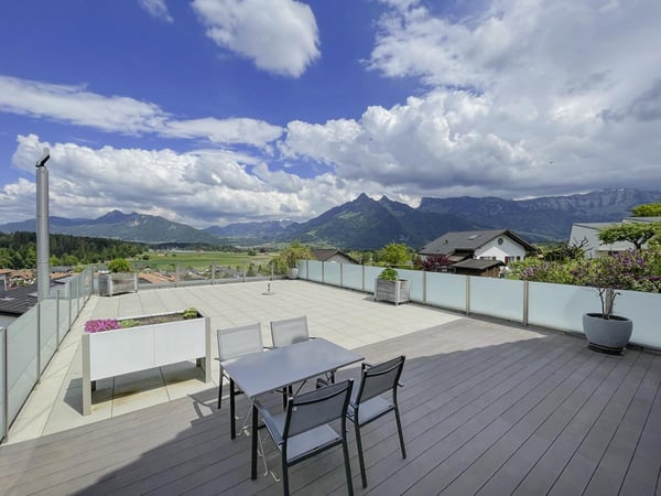 Bien rare avec deux espaces de vie - Villa de 3,5p et appartement de 2,5p - pour privée ou investisseur 1