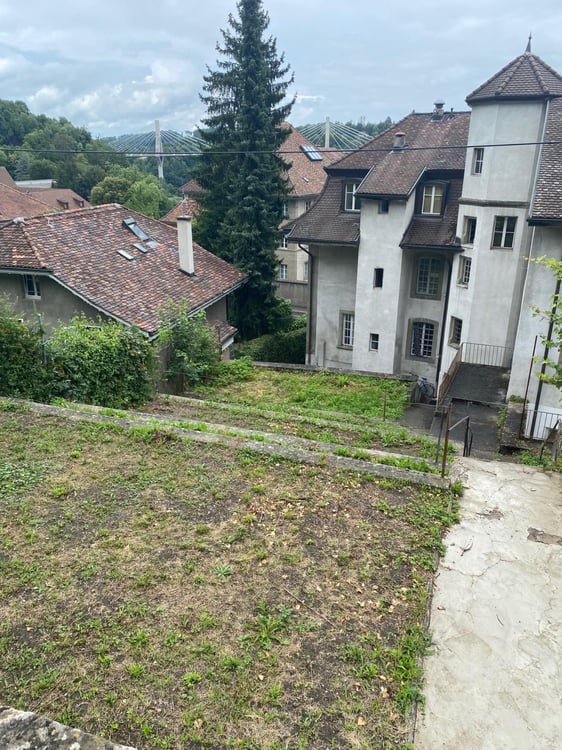 Plus que deux espaces disponibles! Découvrez un jardin, véritable havre de paix, en plein coeur de la ville de Fribourg ! 11