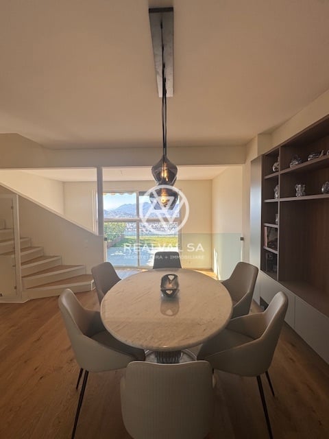 Affitto casa a schiera con vista panoramica sul Lago di Lugano 3