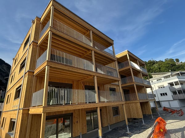4 1/2 Zimmer Neubauwohnung in hochwertigem Holzbau 2