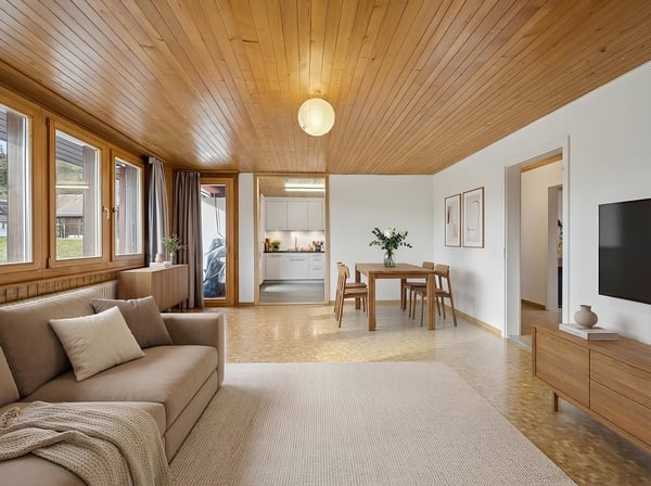 Charmante 4.5-Zimmer-Wohnung in idyllischer Berglage – Boltigen 6