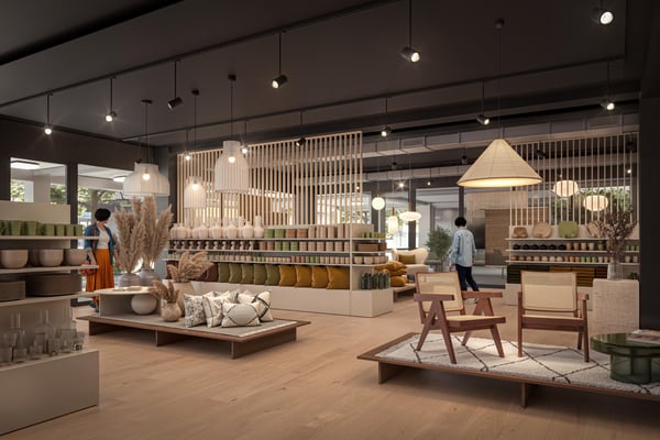 Restaurant oder Ladenfläche mit bester Sichtbarkeit in Zug  320 m² 2