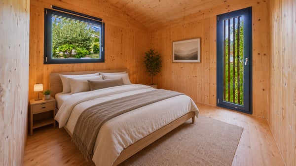 Deux maisons d'architecte dans un écrin naturel préservé à Ayent 13