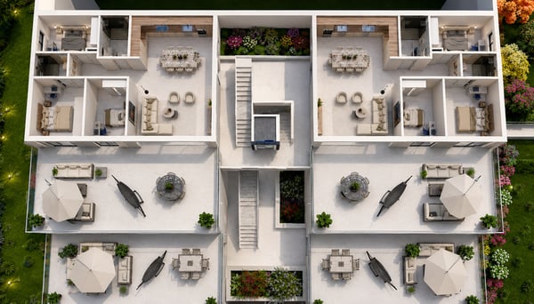 Appartement neuf en terrasse de 4,5 pces à Réchy 2