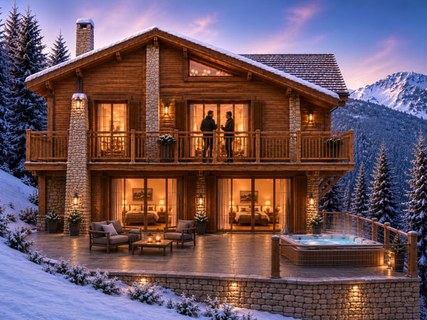 Chalet B EDELWEISS à Crans-Montana : 5,5 pces