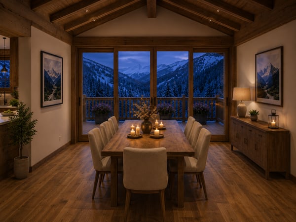 Chalet B EDELWEISS à Crans-Montana : 5,5 pces 5
