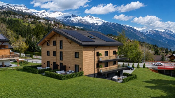 Appartement 3.5 pièces neuf avec terrasse et jardin privatif à Crans-Montana 3