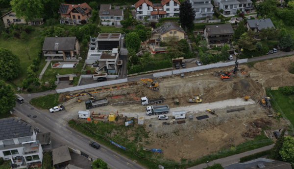 Baustart erfolgt: Neubau DEFH Haus 2 6