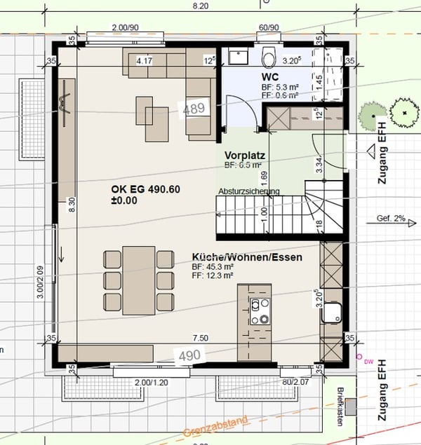 Neubau-Einfamilienhaus an ruhiger Lage in Hellsau 3