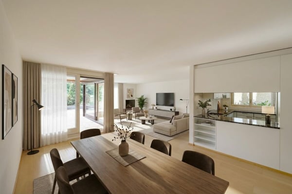 4.5-Zimmer-Terrassenhaus im Grünen mit Renovationspotential 2