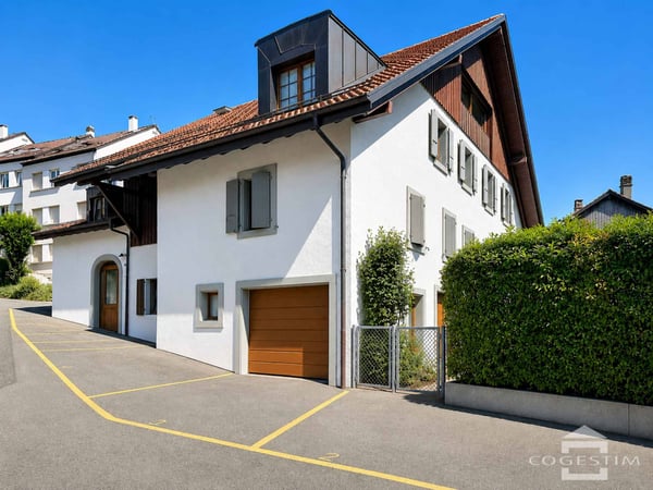 Spacieux duplex de 5.5 pièces avec terrasse et vue sur le Lac Léman 1