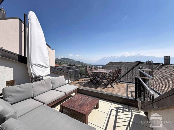 Spacieux duplex de 5.5 pièces avec terrasse et vue sur le Lac Léman 8