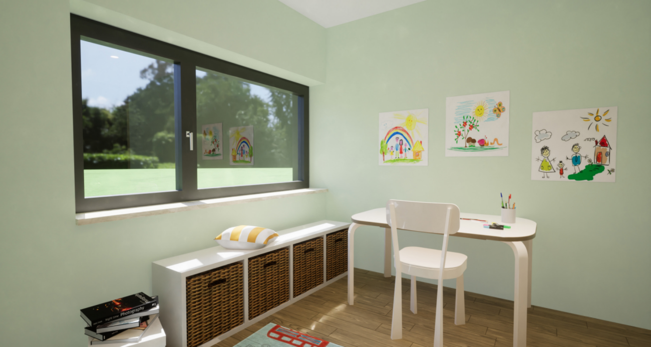 5,5-Zimmer Einfamilienhaus der Extraklasse in Corban (Haus Nr. 1)