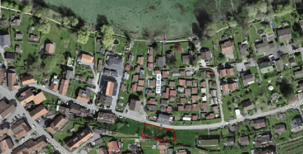 Attraktive Baulandparzelle von 659 m2 in Lüscherz an der Seestrasse 9