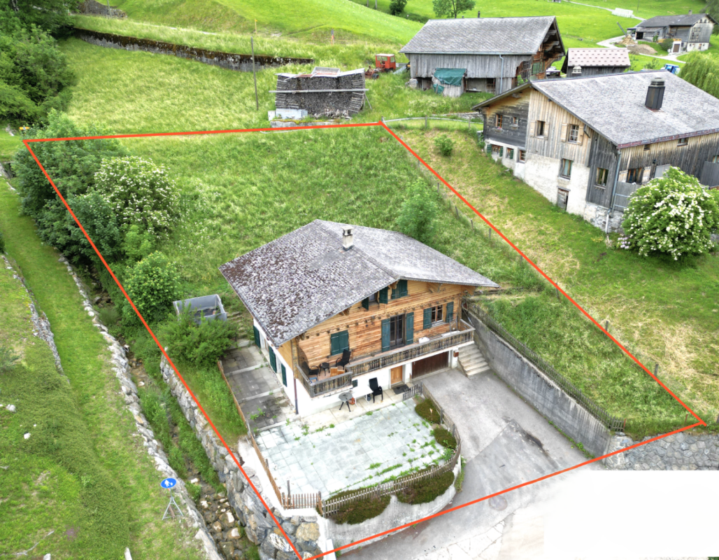 Grosses 7-Zimmer Chalet mit Einliegerwohnung und wunderbarer Weitsicht in Château-d'Oex VD