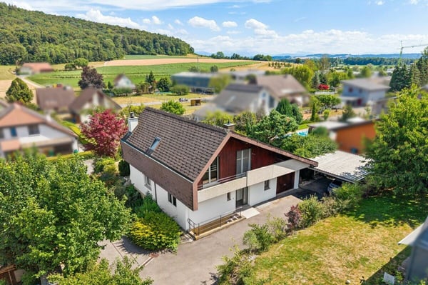 Gepflegtes Einfamilienhaus in ruhigem Wohnquartier in Gals BE 12