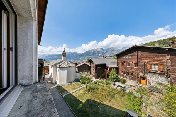 Heimelige 3,5-Zimmerwohnung mit Ausbaureserve in Bürchen VS 15