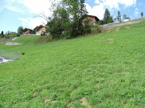 Baulandparzelle an Hanglage in Zweisimmen BE 4