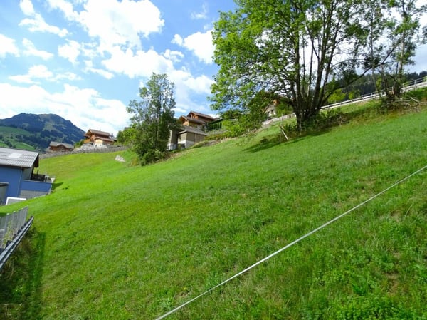Bauland von 717 m2 an sonniger Hanglage in Zweisimmen BE 7