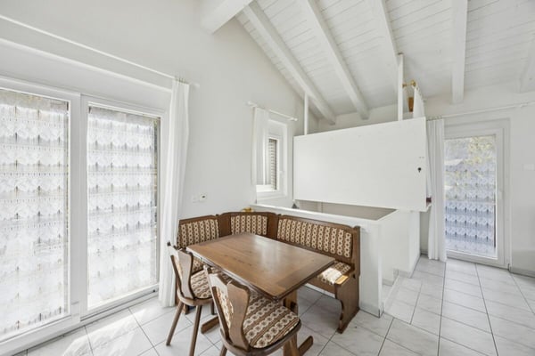 3,5-Zimmer Chalet in Unterbäch - herziges Tiny-Einfamilienhaus mit viel Privatsphäre 6