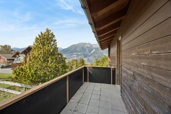 3,5-Zimmer Chalet in Unterbäch - herziges Tiny-Einfamilienhaus mit viel Privatsphäre 17