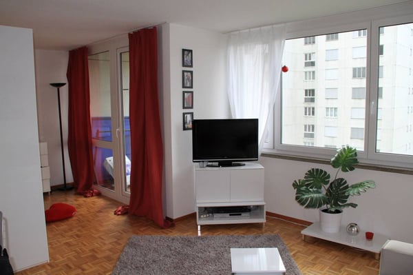 Helle, grosszügige 1 1/2-Zi-Whg (47 m2), sonniger Balkon mit Aussicht (Nr.22) 2