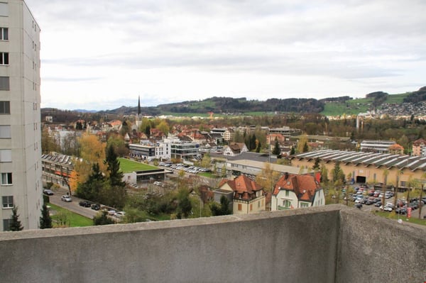 Helle, grosszügige 1 1/2-Zi-Whg (47 m2), sonniger Balkon mit Aussicht (Nr.22) 1