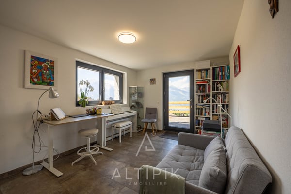 Un chalet récent (2021) avec les Alpes en toile de fond 13