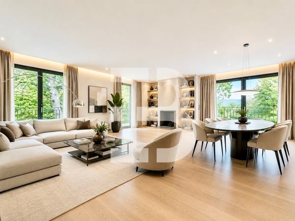 Magnifique attique en pignon avec deux chambres 1
