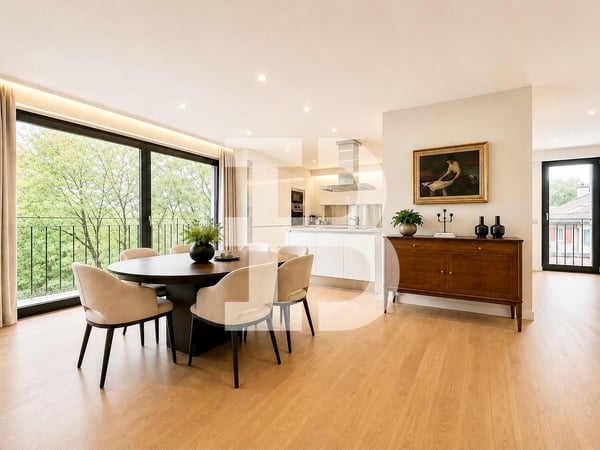 Magnifique attique en pignon avec deux chambres 4